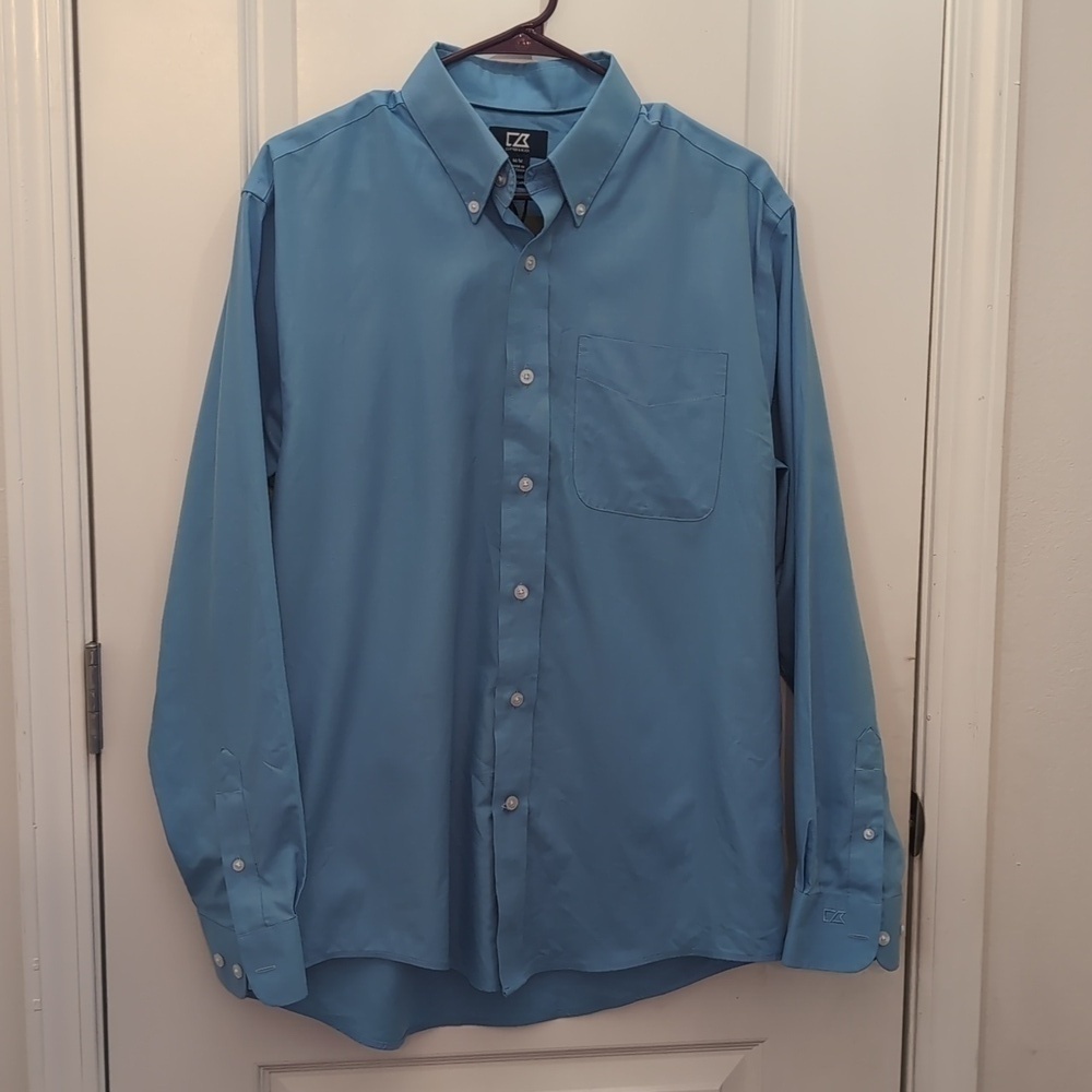 Cutter & Buck Windward Twill Long Sleeve Shirt